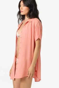 Saltwater Solids Carlee Cover-Up - Melon | O'Neill