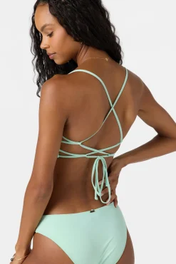 Saltwater Solids Huntington Bralette Top - Opal | O'Neill