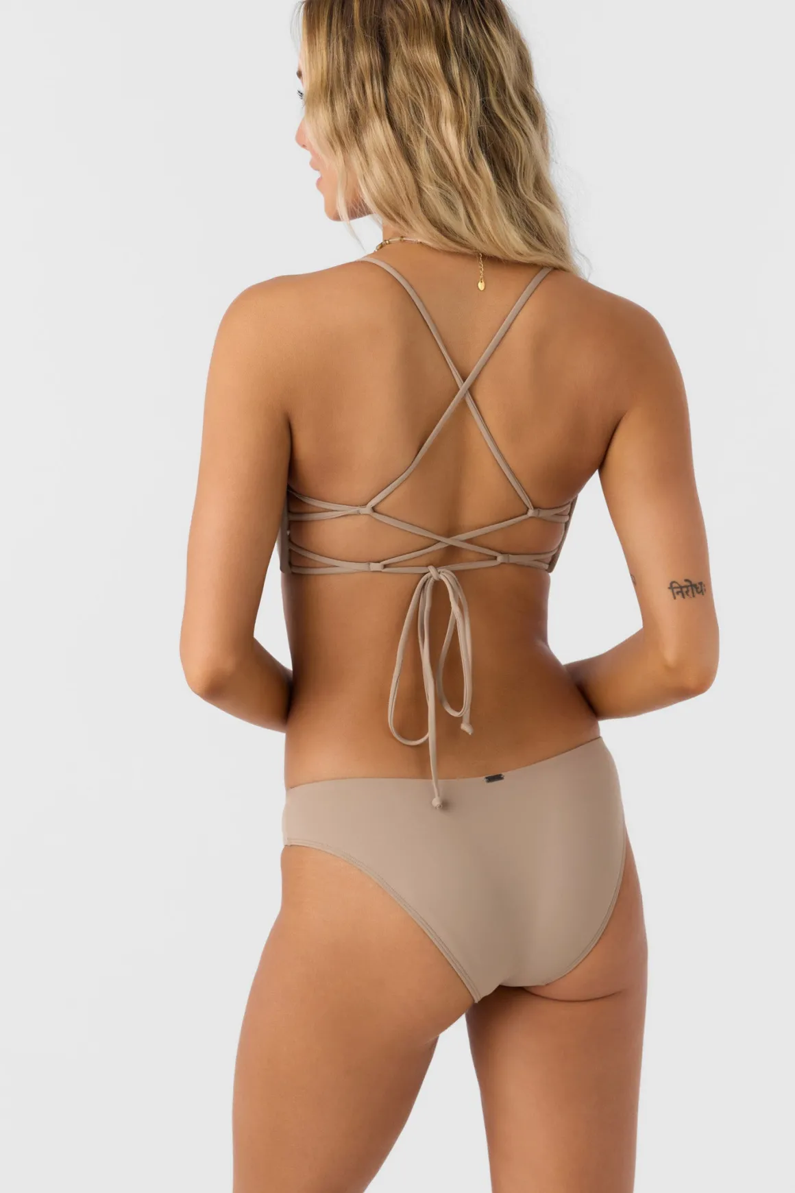 Saltwater Solids Huntington Bralette Top - Dune | O'Neill