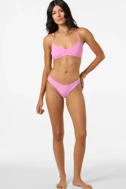 Saltwater Solids Huntington Bralette Top - Begonia | O'Neill