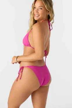 Saltwater Solids Maracas Medium Bottoms - Fuchsia | O'Neill