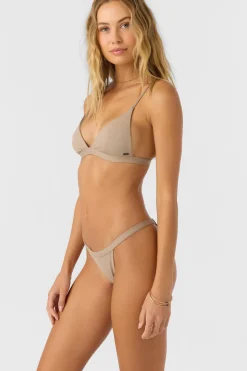 Saltwater Solids Queens Cheeky Bottoms - Dune | O'Neill