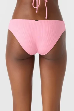 Saltwater Solids Rib Blue Lagoon Full Bottoms - Sachet Pink | O'Neill