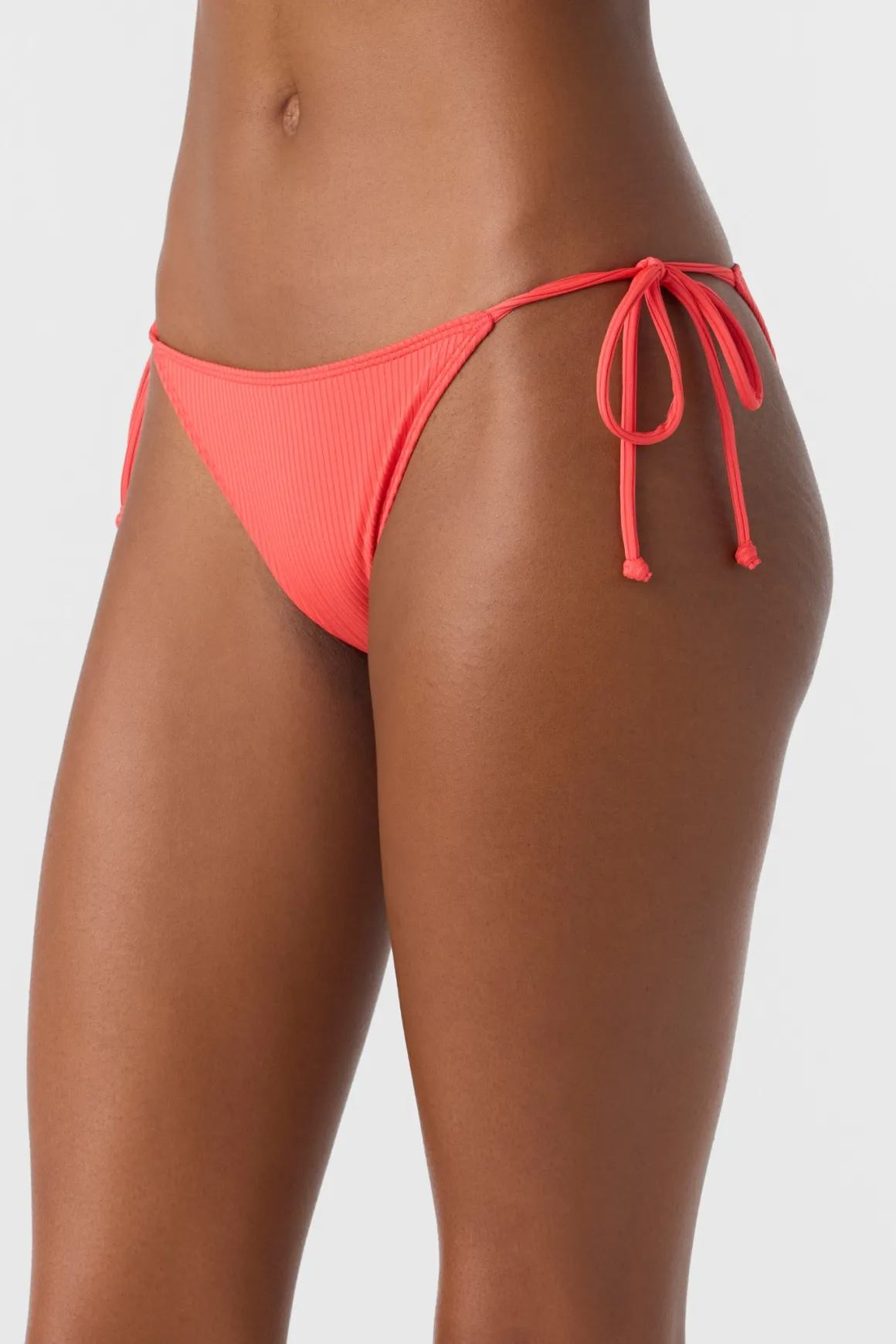 Saltwater Solids Rib Maracas Medium Bottoms - Cayenne | O'Neill