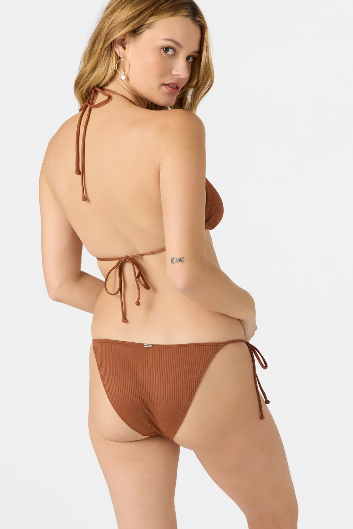 Saltwater Solids Rib Maracas Medium Bottoms - Rustic Brown | O'Neill