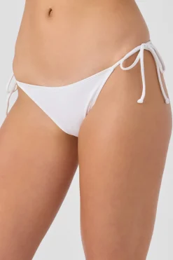 Saltwater Solids Rib Maracas Medium Bottoms - White | O'Neill