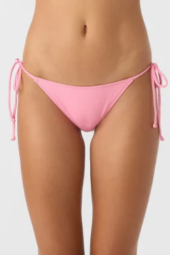 Saltwater Solids Rib Maracas Medium Bottoms - Sachet Pink | O'Neill