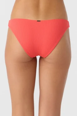 Saltwater Solids Rib Rockley Medium Bottoms - Cayenne | O'Neill
