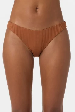 Saltwater Solids Rib Rockley Medium Bottoms - Rustic Brown | O'Neill