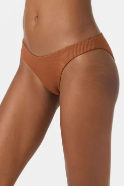 Saltwater Solids Rib Rockley Medium Bottoms - Rustic Brown | O'Neill