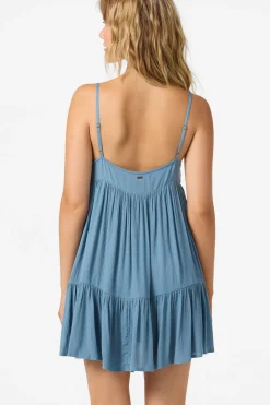 Saltwater Solids Rilee Dress - Provincial Blue | O'Neill