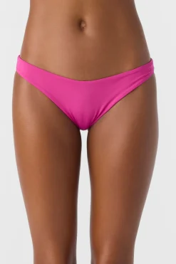 Saltwater Solids Rockley Medium Bottoms - Fuchsia | O'Neill