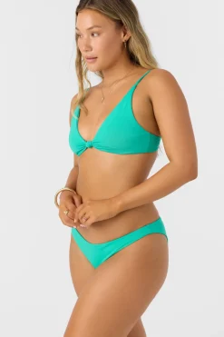 Saltwater Solids Rockley Medium Bottoms - Peacock Green | O'Neill