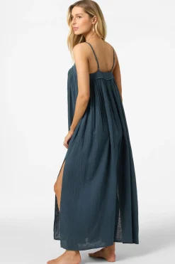 Saltwater Solids Sai Maxi Cover-Up Dress