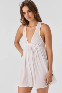 Saltwater Solids Sarah Dress - Vanilla | O'Neill