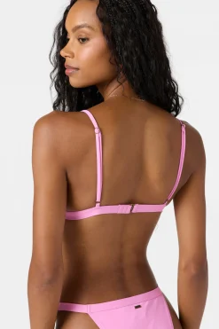 Saltwater Solids Seaside Triangle Top - Begonia | O'Neill