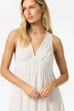 Saltwater Solids Teddy Mini Cover-Up Dress