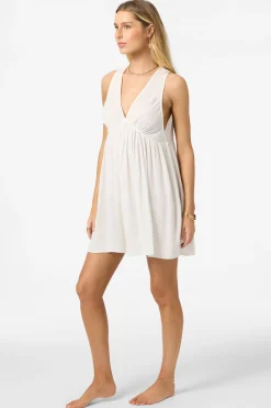 Saltwater Solids Teddy Mini Cover-Up Dress