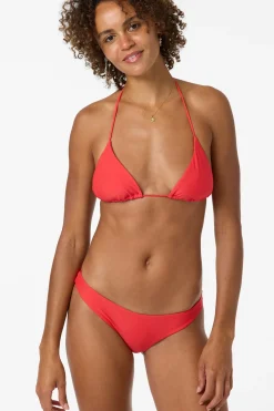 Saltwater Solids Venice Triangle Top - Bittersweet | O'Neill