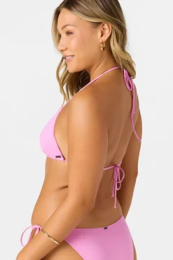 Saltwater Solids Venice Triangle Top - Begonia | O'Neill