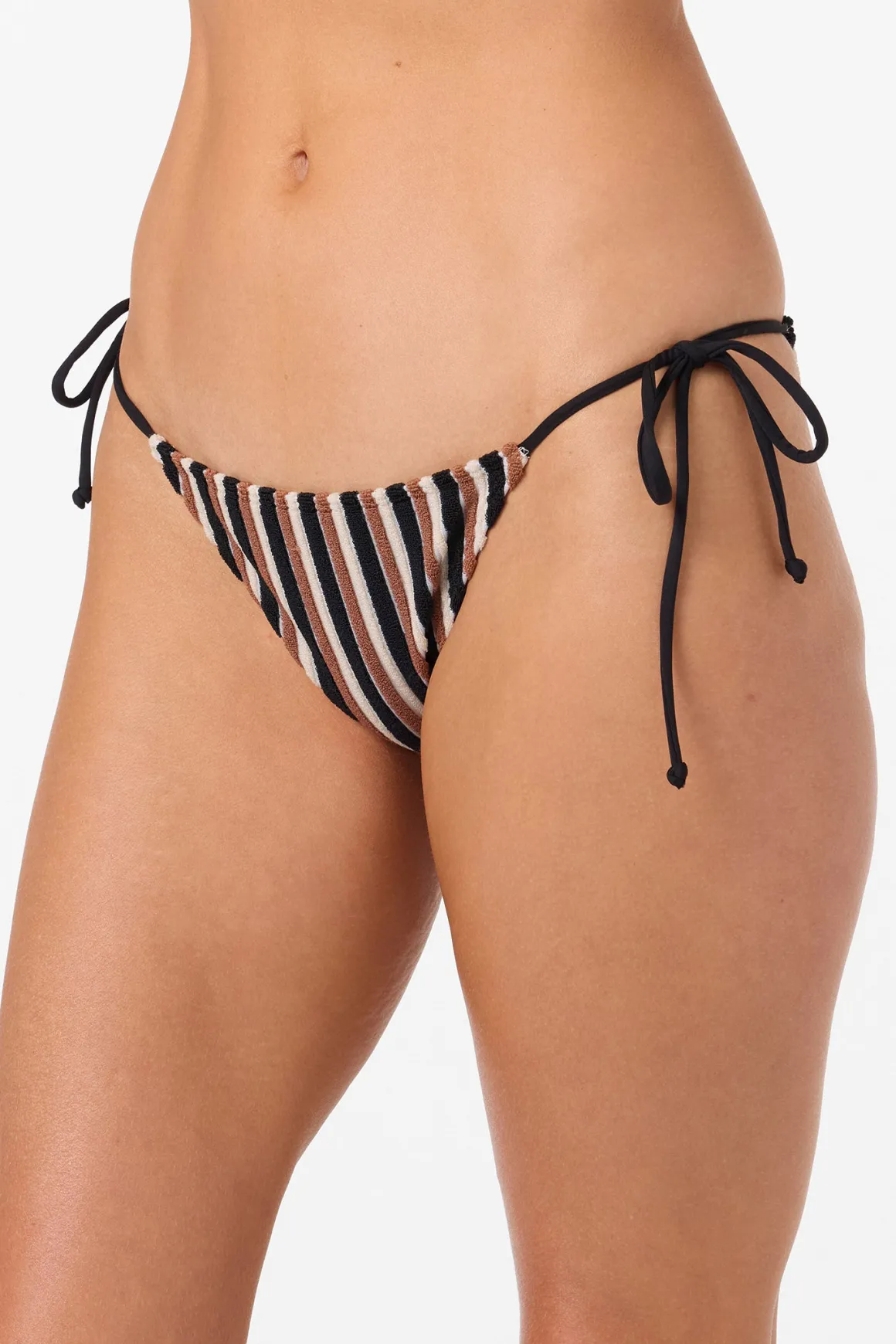 Sand Dollar Stripe Maracas Medium Bottoms - Black | O'Neill