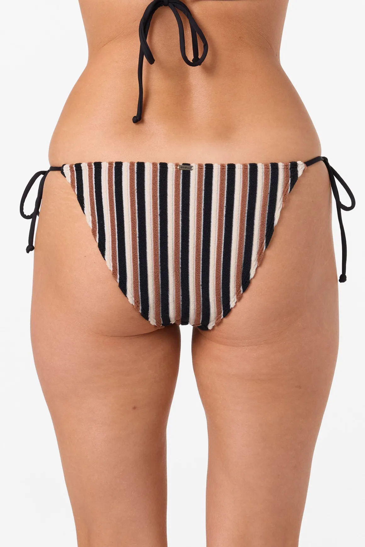 Sand Dollar Stripe Maracas Medium Bottoms - Black | O'Neill