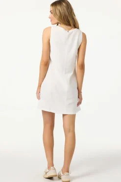 Sanders Mini Dress Short Dress - White | O'Neill
