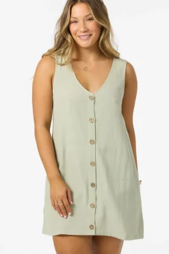 Sanders Mini Dress Short Dress - Desert Sage | O'Neill