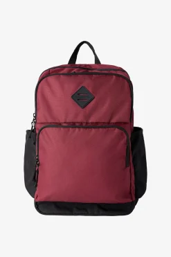 School Bag 28L Backpack - Burgundy | O'Neill