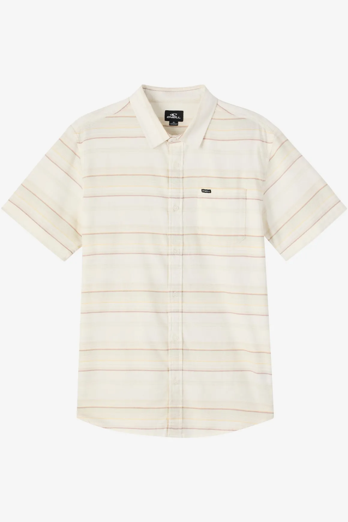 Seafaring Stripe Stretch Standard Fit Shirt - White | O'Neill