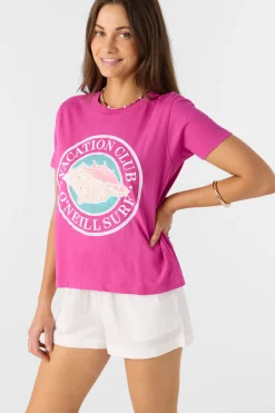 Seashell Shore Tee - Fuchsia | O'Neill