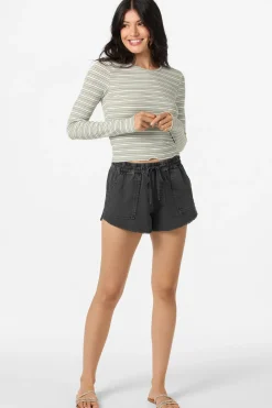 Sevie Beach Shorts - Washed Black | O'Neill