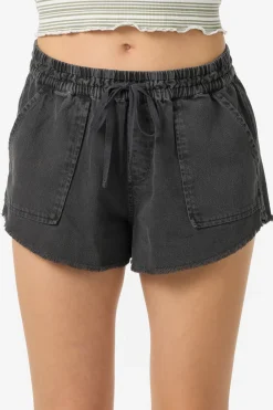 Sevie Beach Shorts - Washed Black | O'Neill