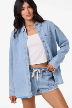 Sevie Shacket Denim Jacket - Drifter | O'Neill