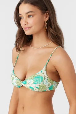 Shell Abstract Malibu Bralette Top - Multi Clr | O'Neill