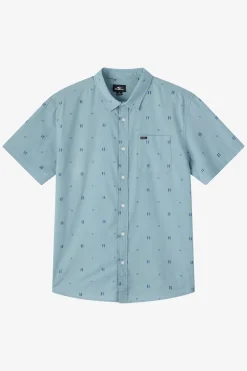 Shields Dobby Standard Standard Fit Shirt - Citadel | O'Neill