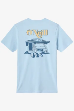 Shop Classic Tee Standard Fit Tee - Sky Blue Heather | O'Neill