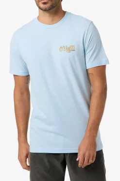 Shop Classic Tee Standard Fit Tee - Sky Blue Heather | O'Neill