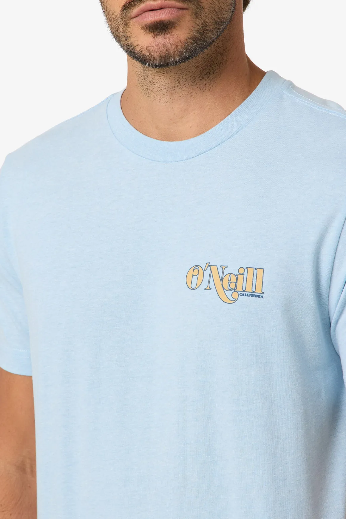 Shop Classic Tee Standard Fit Tee - Sky Blue Heather | O'Neill