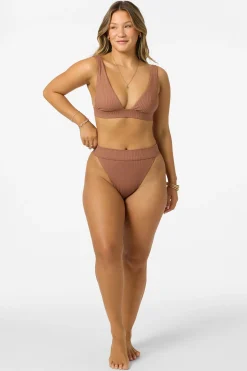 Shorebreak Rib Santa Barbara High Rise Cheeky Bottoms