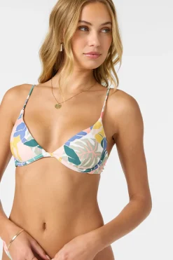 Siren Abstract Honopu Bra Top - Multi Clr | O'Neill