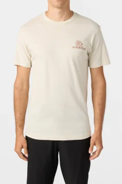 Skeg Standard Fit Tee - Lt Khaki | O'Neill