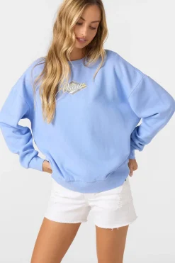 Solis Crew Crew Neck Fleece - Hydrangea | O'Neill