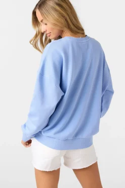 Solis Crew Crew Neck Fleece - Hydrangea | O'Neill