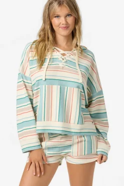 Solstice Hoody Pullover Fleece - Tourmaline | O'Neill