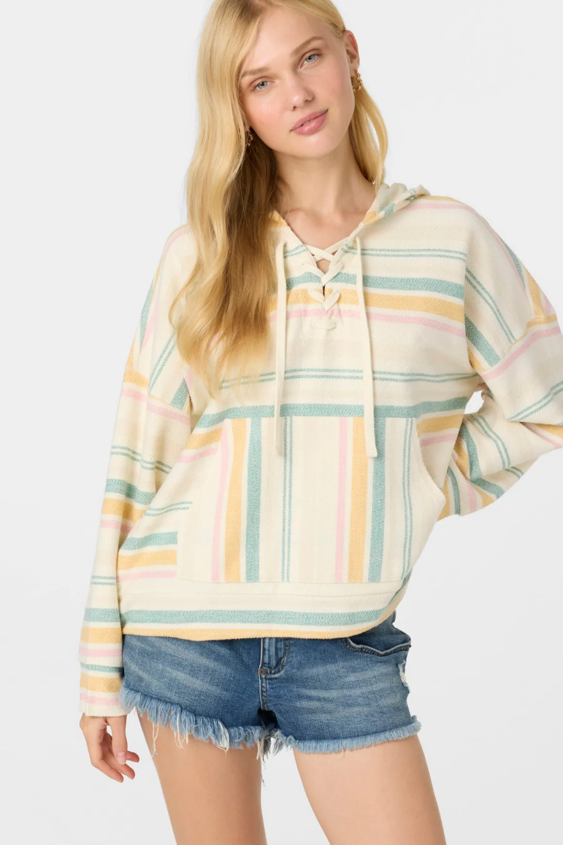 Solstice Hoody Pullover Fleece - Winter White | O'Neill