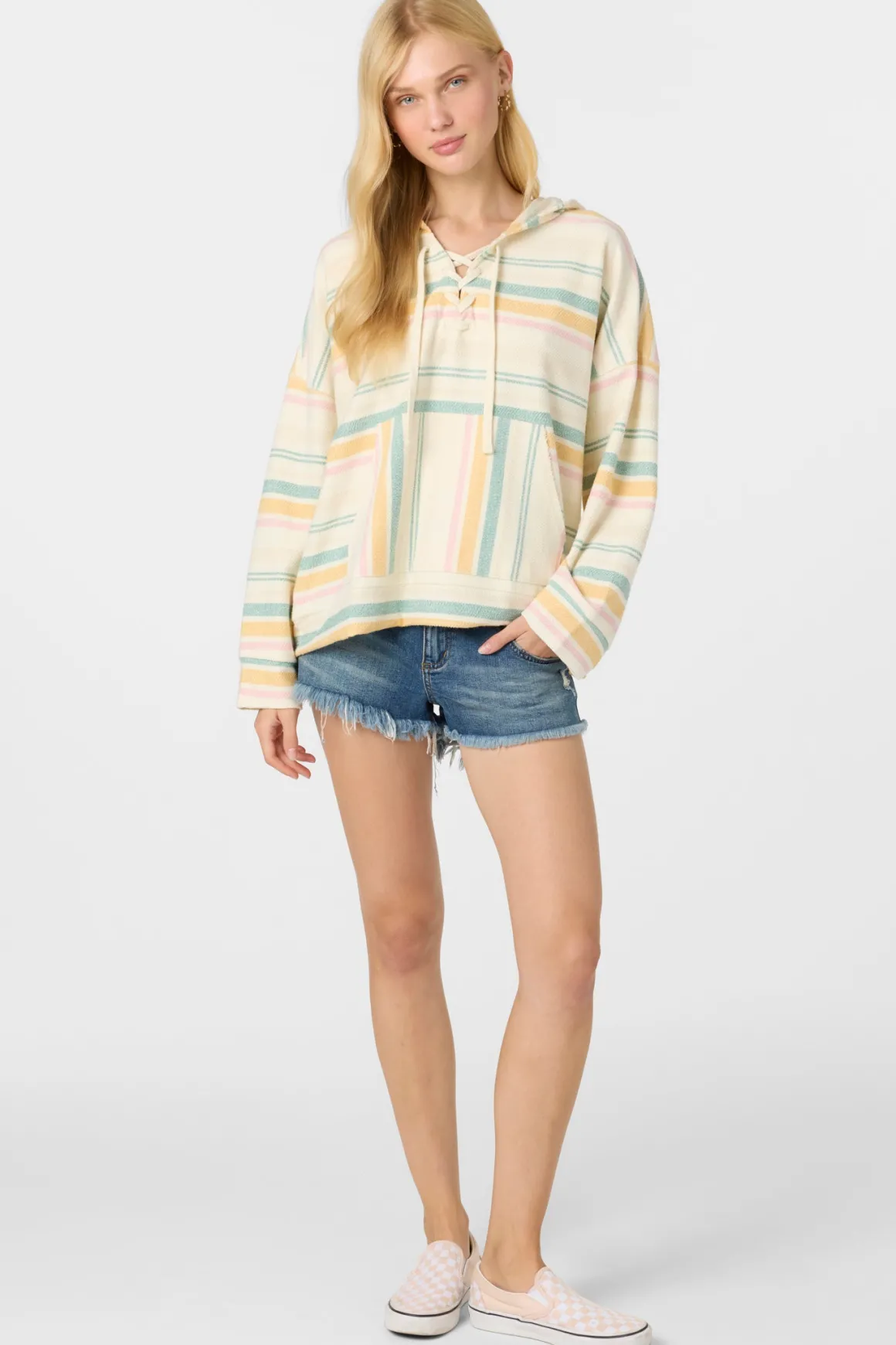 Solstice Hoody Pullover Fleece - Winter White | O'Neill