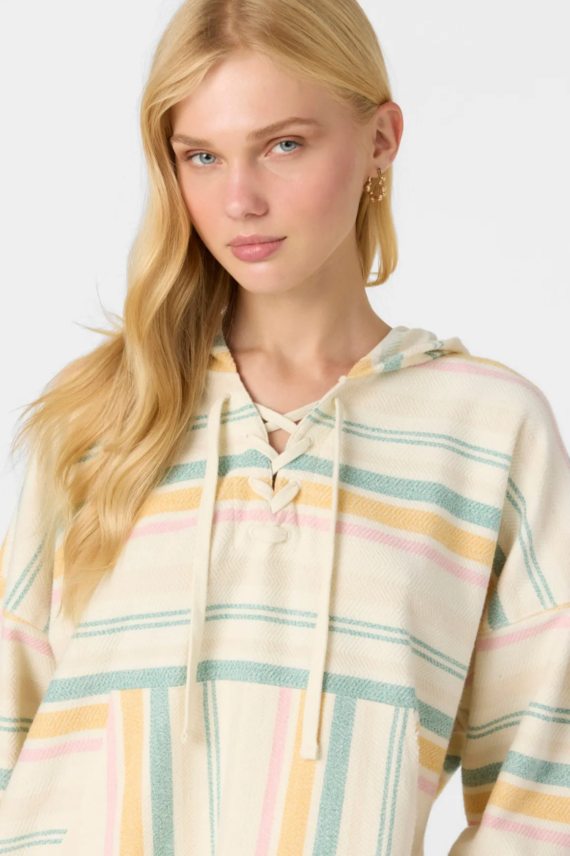 Solstice Hoody Pullover Fleece - Winter White | O'Neill