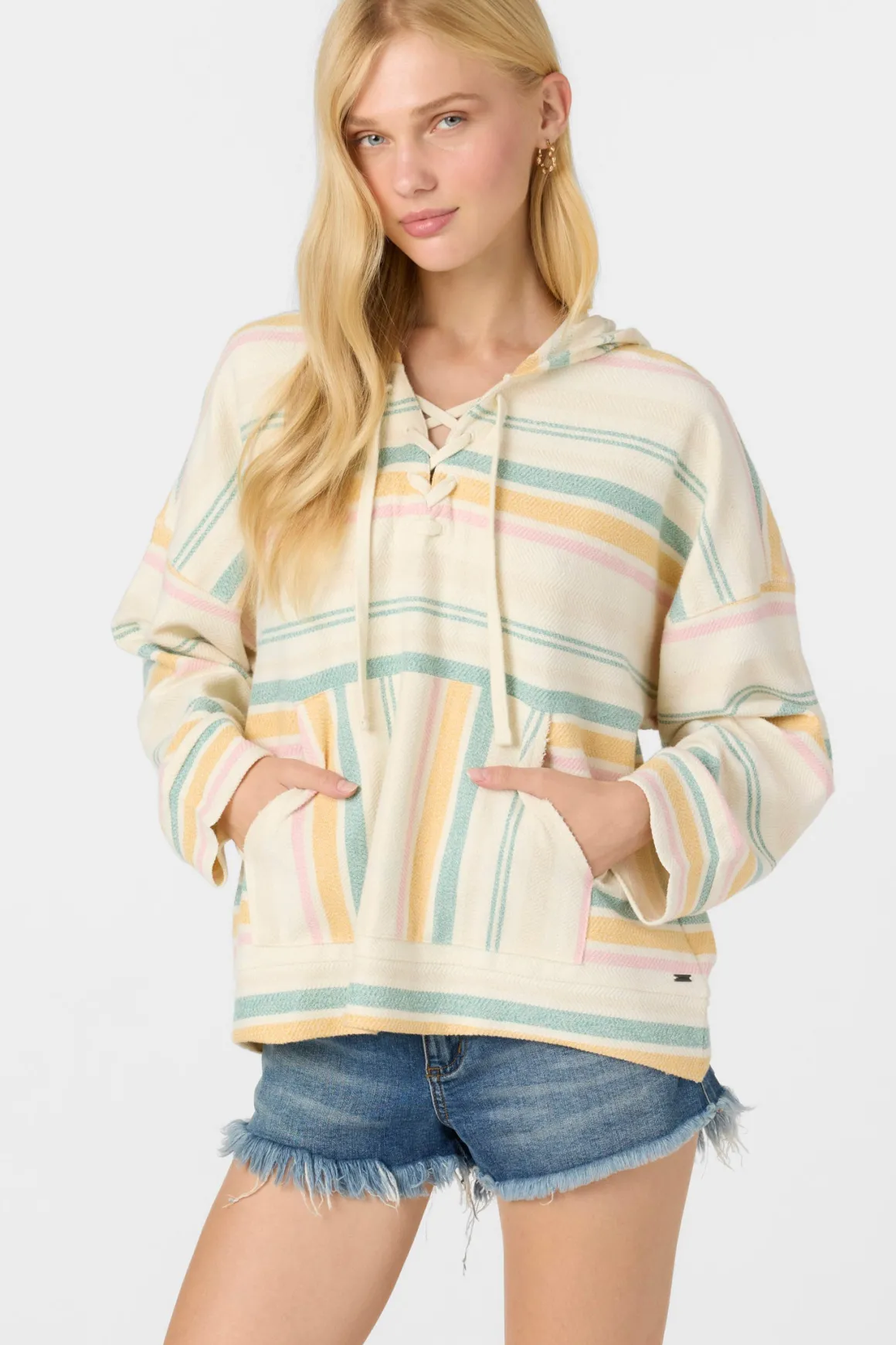 Solstice Hoody Pullover Fleece - Winter White | O'Neill