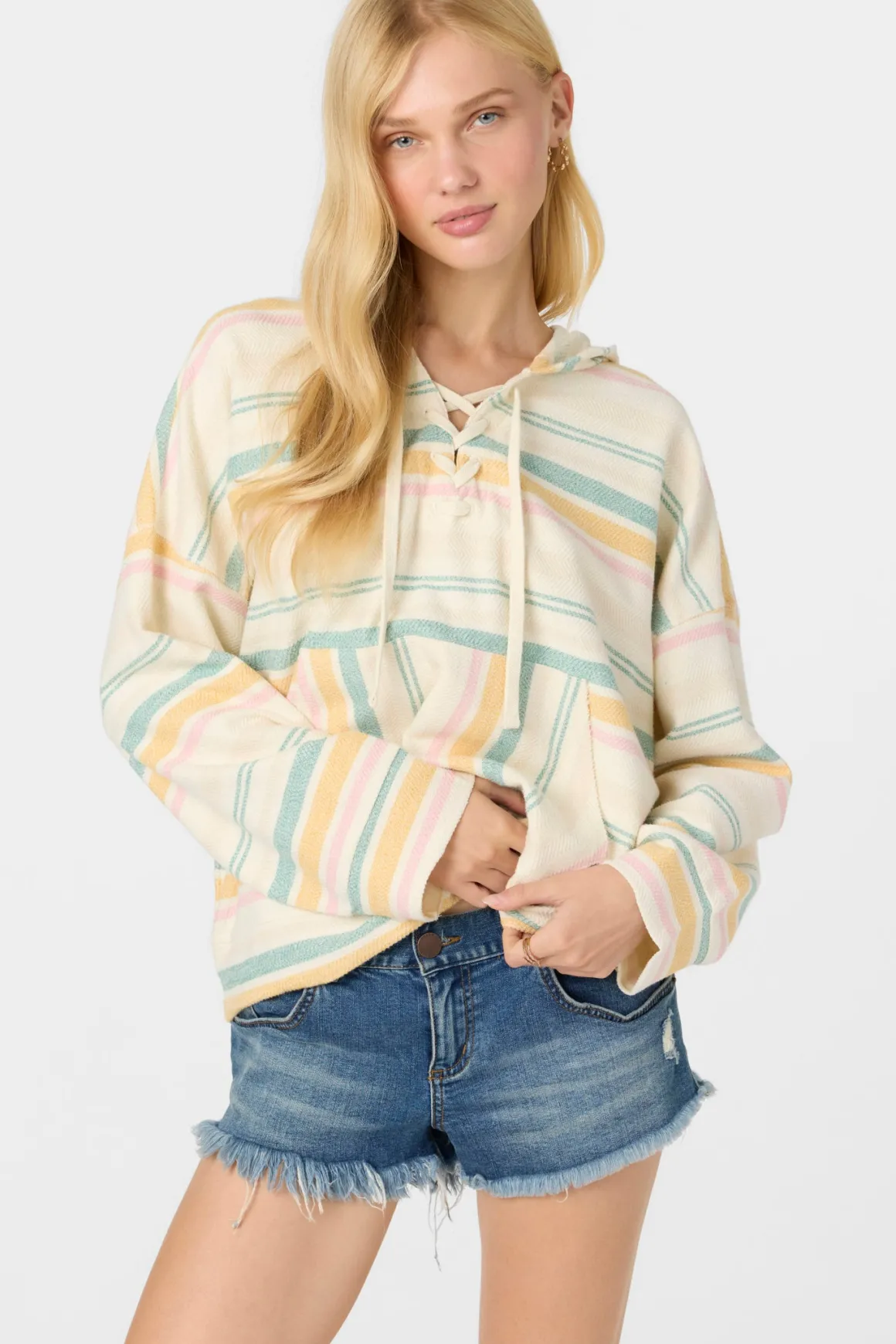 Solstice Hoody Pullover Fleece - Winter White | O'Neill